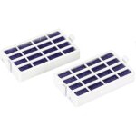 Lot de 2 filtres antibactriens adaptable pour frigo amricain whirlpool - antf - mic2 - 480131000232 ...