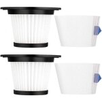 Lot de 2 filtres pour aspirateur h. koenig up600 / h. koenig up810 powerclean