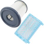 Lot de 2 filtres d'aspirateur de rechange pour philips fc8732 fc8720 fc8724 fc8734 fc8736 fc8738 fc8740 ...