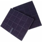 Whirlpool - lot de 2 filtres charbon 235x190mm affcaf16 airforce (airforce affcaf16) hotte airforce, ...
