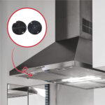 Lot de 2 filtres charbon 481249038013 akr886 akr887 akr963ix hooc00s hooc00w hooc01s hooe00s hotte whirlpool ...