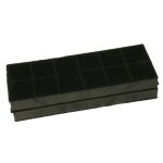 Lot de 2 filtres charbon fch260 acm26 250x95x24 mm (49016876 49016877) hotte airlux, ariston hotpoint, ...