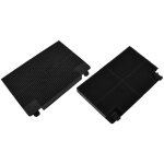 Lot de 2 filtres charbon roblin 5403001 193x137x20mm (484000008781, eff70) hotte ariston hotpoint, beko, ...