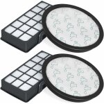 Lot de 2 filtres hepa pour rowenta silence, filtre de rechange accessoires zr903701, force cyclonic 4aaaa ...