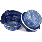 Lot de 2 filtres de rechange pour aspirateur  main sans fil samsung jet 90 75 70 60 series filtre lavable ...