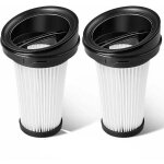 Lot de 2 filtres de remplacement pour rowenta aspirateur balais x - pert 3. 60 x - pert 160 rh72xxx zr005202 ...