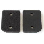 Lot de 2 filtres pour s�che - linge miele t1 - filtre de base pour s�che - linge - 9164761 - pi�ce de ...