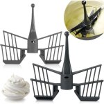 Lot de 2 fouet pour vorwerk thermomix tm5 tm31 tm6 accessoire thermomix, remplacement du fouet papillon ...