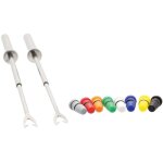 Lot de 2 fourchettes a fondue lono avec 8 embouts de couleur differentes wmf fs - 1000050144