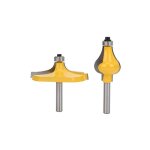 Ej. life lot de 2 fraises � encoller pour le travail du bois, fraises � rainurer pour d�fonceuse, tige ...