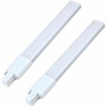 Lot de 2 g23 ampoules lampe � led ac 85 - 265v, blanc neutre 4000k, 1200lm, lumi�re � �conomie d'�nergie ...
