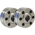 Gys - lot de 2 galets type b pour fil acier  1, 2 / 1, 6 mm - 042384 - ce produit de marque est neuf. ...