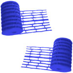 Lot de 2 grillages avertisseur nf bleu eau potable 25 m x 30 cm