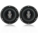 Lot de 2 haut - parleurs coaxiaux pour voiture de 6 pouces, puissance maximale de 600 w, caisson de basses ... Lot de 2 haut - parleurs coaxiaux pour voiture de 6 pouces, puissance maximale de 600 w, caisson de basses ...