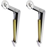 Lot de 2 lve - couvercle pneumatiques (200 n / 44 lb), charnires de couvercle  ressort  gaz robustes ...