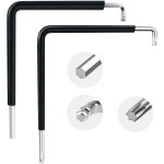 Lot de 2 outils de r�glage de fen�tre avec film r�tractable, kit d'outils de r�glage de fen�tre � six ...