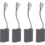 Lot de 2 paires de balais de charbon pour meuleuse d'angle 1607014171 avec coupure automatique 22 x 16 ...