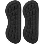 Lot de 2 paires de coussinets de talon autocollants en maille pour chaussures amples homme et femme, ...