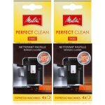 Lot de 2 pastilles detartrantes (4 x 1, 8g) pour cafetiere melitta 6762481