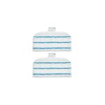 Lot de 2 patins microfibre multi surfaces pour balais à vapeur black et decker Lot de 2 patins microfibre multi surfaces pour balais à vapeur black et decker