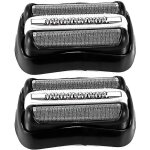 Lot de 2 pi�ces de rechange pour rasoir braun s�rie 3 32b, grille et couteaux de rechange