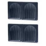 Lot de 2 plaques 226x137 mm