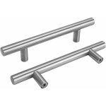 Lot de 2 poign�es porte cusine poign�es meuble cuisine - ls201bss96 poign�es armoire cuisine en acier ...