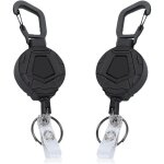 Lot de 2 porte - cl�s r�tractables - plus r�sistants