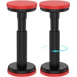 Lot de 2 poteaux de support t�lescopiques, syst�me de support � encastrer, tige de support d'armoire, ...