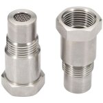 Lot de 2 rallonges de capteur d�trompeur lambda m18 x 1, 5 mm avec filtre o2 capteur d'oxyg�ne adaptateur ...