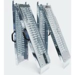 Helloshop26 - lot de 2 rampes de chargement multi - usage pliante acier galvanis� rail collision 180 ...