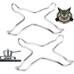 Lot de 2 r�ducteurs de gaz en acier inoxydable pour dessous de plat, support pour wok et cafeti�re sur ...