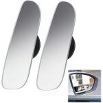 Lot de 2 rtroviseurs convexes pour angle mort, design sans monture pour voitures, suvs, motos - miroirs ...