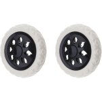 Lot de 2 roues de rechange pour fauteuil roulant - roues avant de rechange pour chariot de courses, d�ambulate ...