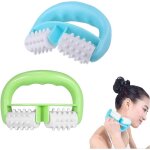 Lot de 2 rouleaux de massage avec poign�e en forme de d, rouleau anti - cellulite, anti - cellulite et ...