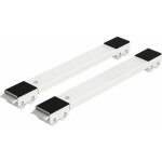 Lot de 2 roulettes de transport lave - linge sous ch�ssis pour lave - linge r�frig�rateur s�che - linge, ...