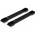 Lot de 2 roulettes de transport moblies lave - linge sous chssis pour lave - linge rfrigrateur sche ...