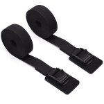 Lot de 2 sangles d'arrimage robustes avec coussin de protection pais, sangles d'arrimage pour kayak, ...