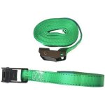 Lot de 2 sangles de fixation pour bagages de 5 m x 25 mm, avec boucle  griffe, couleur verte - lntyq ...