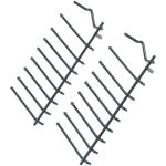 Lot de 2 supports assiettes rabattables panier inf�rieur pour lave - vaisselle bosch, siemens - 00645101 ...