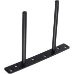 Lot de 2 support pour �tag�re flottante invisible support en m�tal pour tablette flottante en bois dissimul� ...