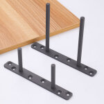 Lot de 2 support pour tagre flottante invisible support en mtal pour tablette flottante en bois dissimul ...
