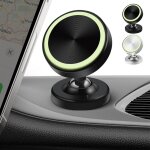 Lot de 2 supports magn�tiques pour t�l�phone voiture - rotation 360�, aimants forts, compatible iphone ...