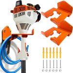 Lot de 2 supports de rangement pour garage, outils �lectriques de jardin, taille - haie, support mural ...