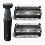 Lot de 2 t�tes de rechange compatibles avec rasoirs philips bodygroom s�rie 7000, 5000 et 3000