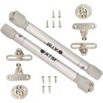 Kotarbau - lot de 2 vrins  gaz pour meubles - 60 n - ressort hydraulique - argent