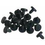 Lot de 20 but�es en caoutchouc pour casseroles ? dimensions 10mm x 3mm ? fixation 4mm ? pour grilles ...