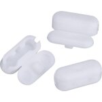 Lot de 20 clips de connecteur de cordon de chane � billes pour stores romains verticaux de rechange (plastique ...