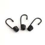 Lot de 20 crochets en spirale 9mm