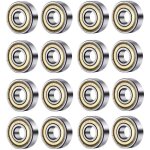 Lot de 20 roulements � billes 608 zz double blindage - sollbry